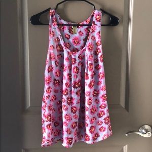 Francesca’s Floral Blouse